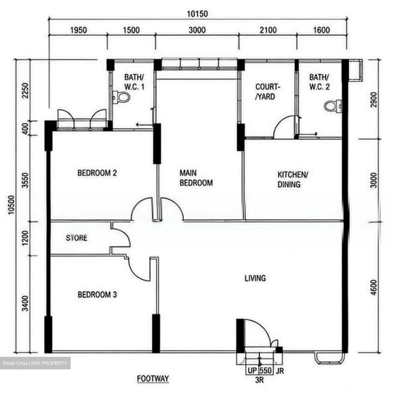 Blk 645 Jurong West Street 61 (Jurong West), HDB 4 Rooms #588225021